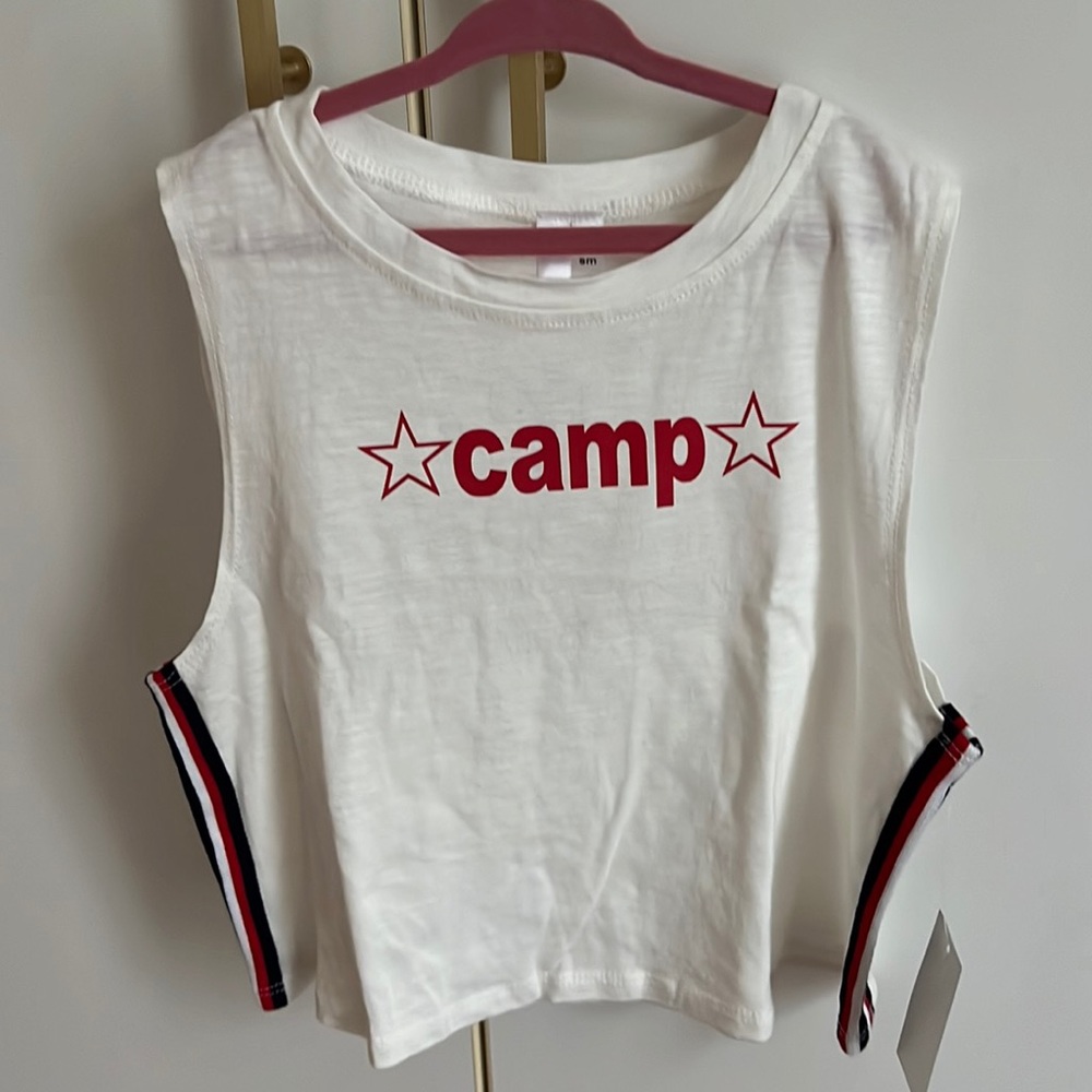 NWT Malibu Sugar Camp Tank